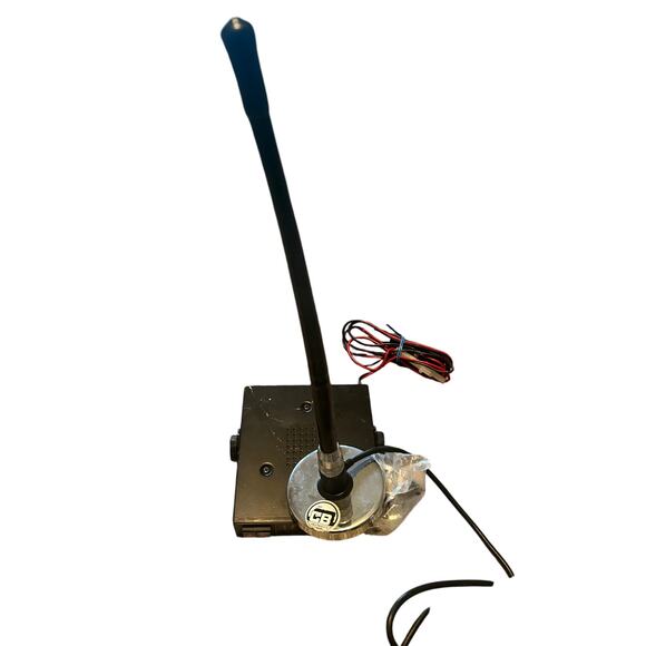 Vintage Fuzz Buster CB Radio for Car Truck Mic Antena Cords Not Tested - Picture 4 of 7